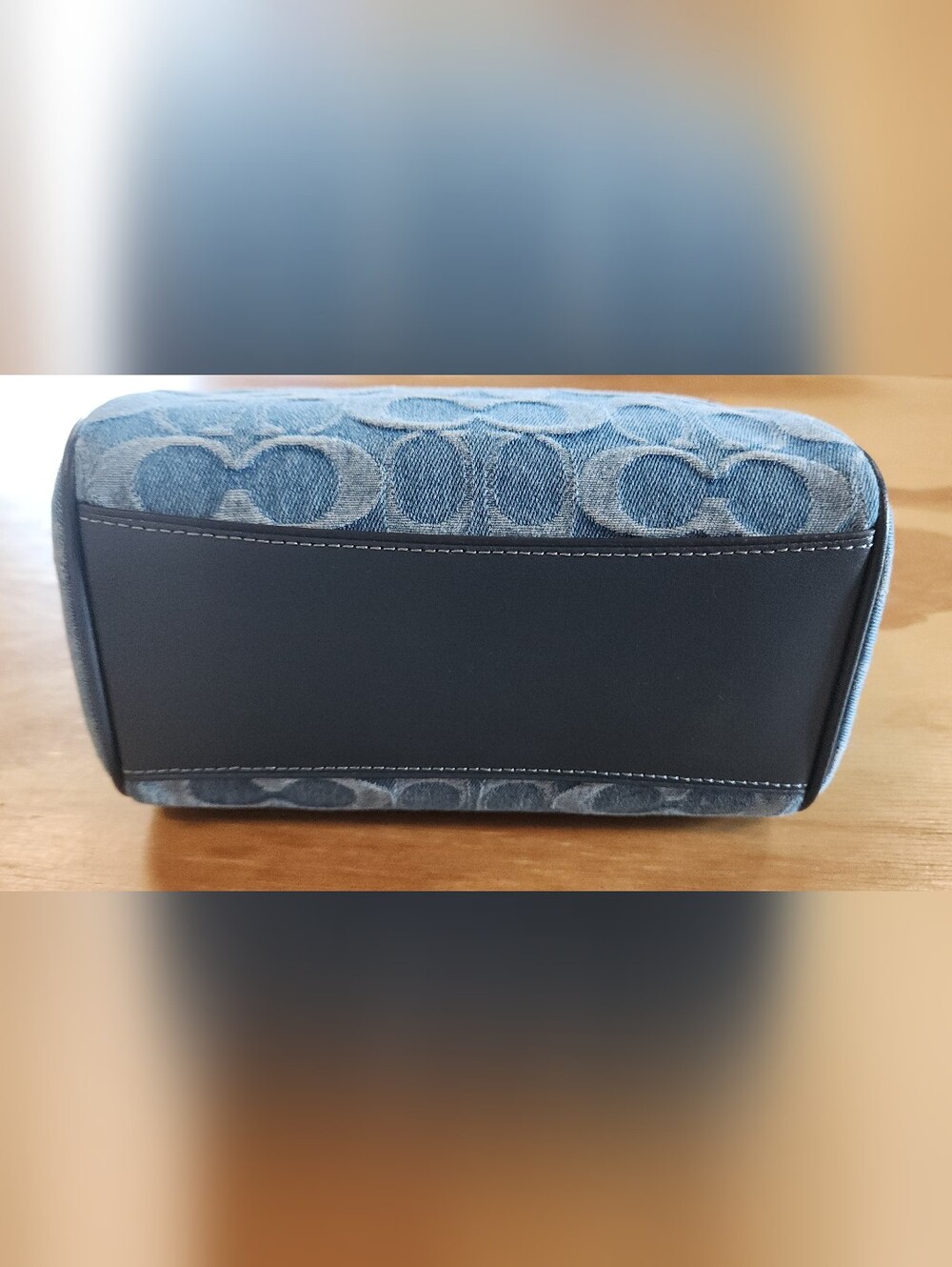 Coach Mini Rowan In Signature Denim - Picture 6 of 14
